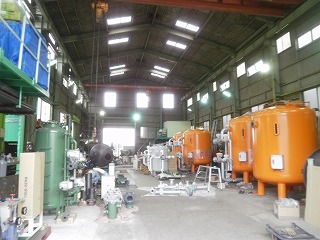 伸栄工業 工場内